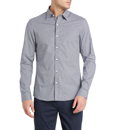 michael kors camisa cuadros|Michael Kors: Camisa con Cuadros Manga Larga Hombre .